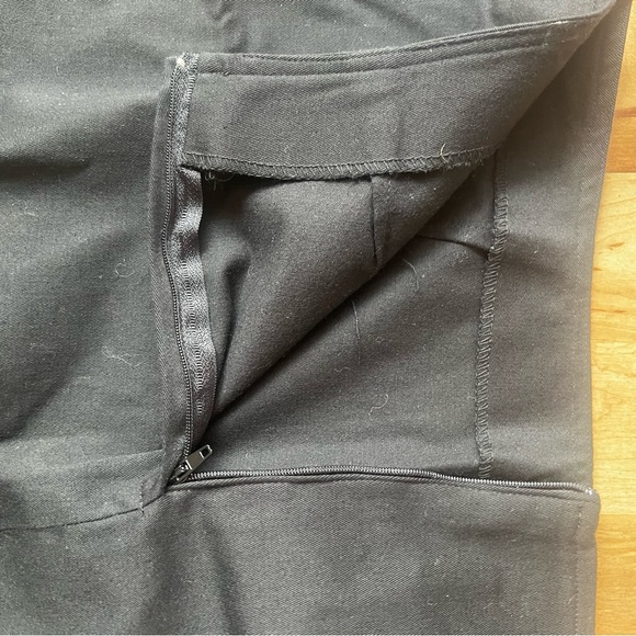 NWT Vintage 90s Y2K Cottage Core Gingham Floral Trim Skirt - Picture 3 of 7